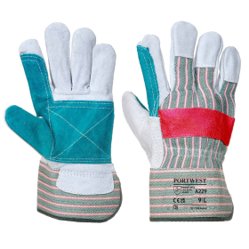 Rukavica Classic Double Palm Rigger Zelena XL PORTWEST A229GNRXL