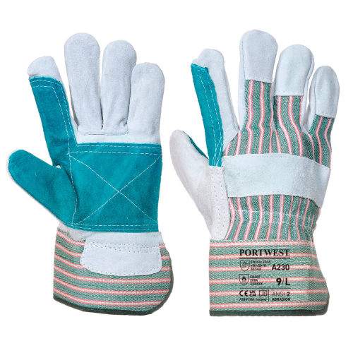 Rukavica Double Palm Rigger Siva XXXL PORTWEST A230GRRXXXL