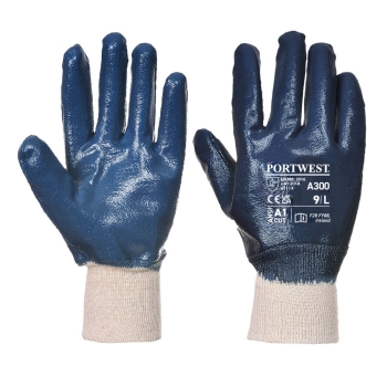 Rukavica Nitrile Knitwrist Navy XXL PORTWEST A300NARXXL
