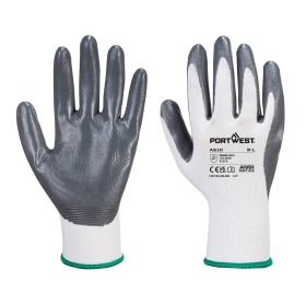 Rukavica Flexo Grip Nitrile Siva/Bijela L PORTWEST A310GRWL