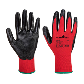 Rukavica Flexo Grip Nitrile Crvena/Crna M PORTWEST A310R8RM