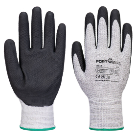 Rukavica Grip 13 Nitrile Diamond Knit (Pk12) Siva/Crna M PORTWEST A312G8RM