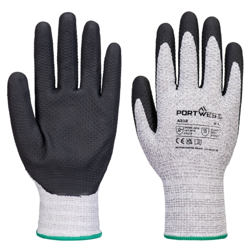 Rukavica Grip 13 Nitrile Diamond Knit (Pk12) Siva/Crna XXL PORTWEST A312G8RXXL