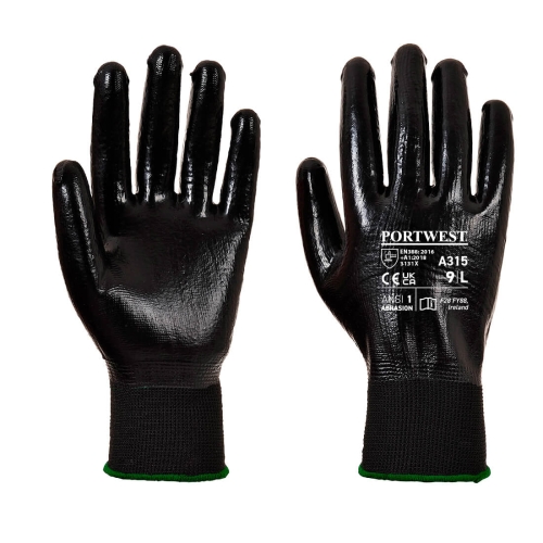 Rukavica All-Flex Grip Crna L PORTWEST A315K8RL