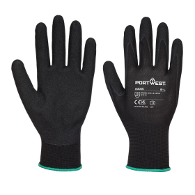 Rukavica Dermi-Grip NPR15 Nitrile Sandy Crna XXL PORTWEST A335K8RXXL