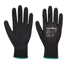 Rukavica Dermi-Grip NPR15 Nitrile Sandy Crna S PORTWEST A335K8RS