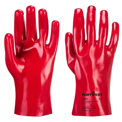 Rukavica PVC Crvena XL PORTWEST A427RERXL