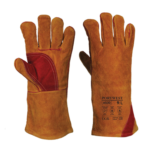 Rukavica Reinforced  Welding Smeđa XL PORTWEST A530BRRXL
