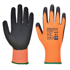 Rukavica Vis-Tex Cut Resistant - PU Narančasta/Crna L PORTWEST A625O8RL