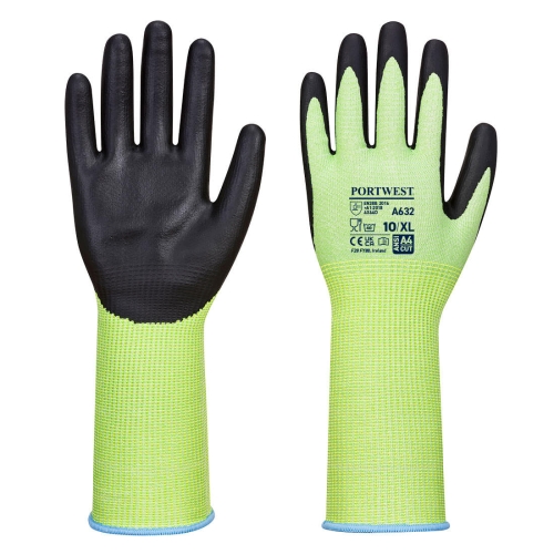 Rukavica Green Cut Long Cuff Zelena/Crna S PORTWEST A632E8RS
