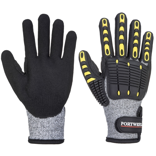 Rukavica Anti Impact Cut Resistant  Siva/Crna XXXL PORTWEST A722G8RXXXL
