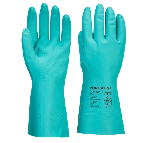 Rukavica Nitrosafe Plus Chemical Zelena M PORTWEST A812GNRM