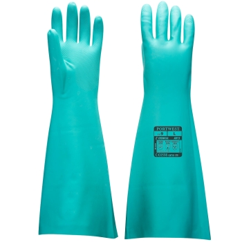 Rukavica Extended Length Nitrile Zelena L PORTWEST A813GNRL
