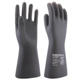 Rukavica Neoprene Chemical Crna L PORTWEST A820BKRL