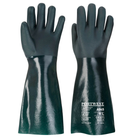 Rukavica Double Dipped PVC 45cm Zelena XL PORTWEST A845GNRXL