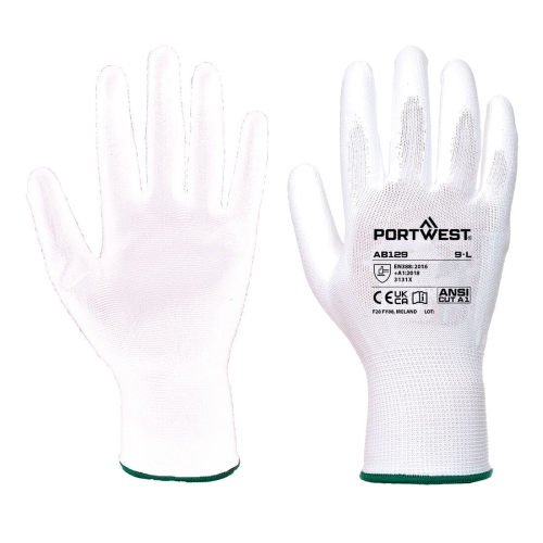 Rukavica PU Palm (288 pari) White S PORTWEST AB129W6RS