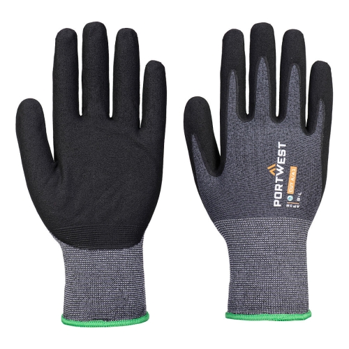 Rukavica SG Grip15 Eco Nitrile (Pk12) Siva/Crna XS PORTWEST AP12G8RXS