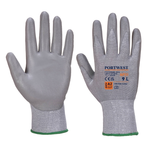 Rukavica Senti Cut Lite Crna/Siva XL PORTWEST AP31K7RXL
