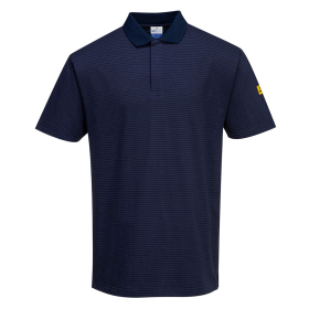 Polo majica Anti-Static ESD Navy XL PORTWEST AS21NARXL