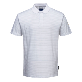 Polo majica Anti-Static ESD White XL PORTWEST AS21WHRXL