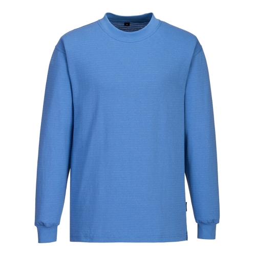 Majica Anti-Static ESD - dugi rukav Hamilton Blue XL PORTWEST AS22HBRXL