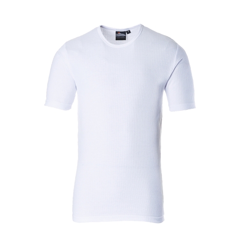 Majica Thermal, kratki rukav White M PORTWEST B120WHRM