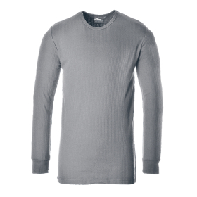 Majica Thermal, dugi rukav Siva XXL PORTWEST B123GRRXXL