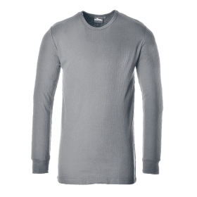 Majica Thermal, dugi rukav Siva M PORTWEST B123GRRM