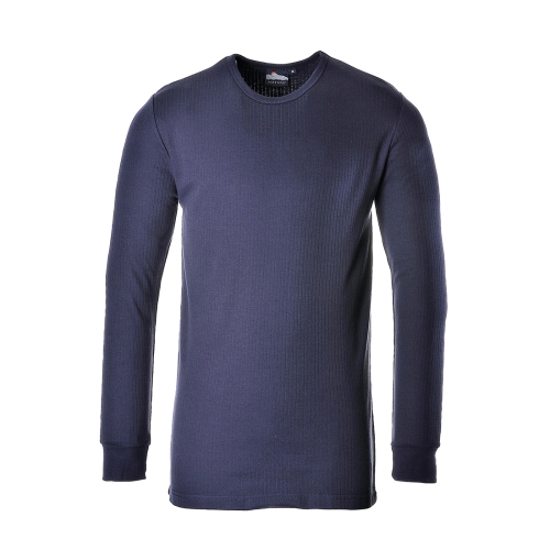 Majica Thermal, dugi rukav Navy 5XL PORTWEST B123NAR5XL