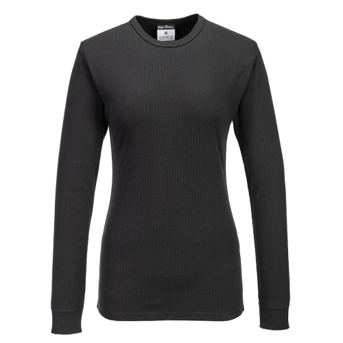 Ženska majica Thermal, dugi rukav Crna XXL PORTWEST B126BKRXXL