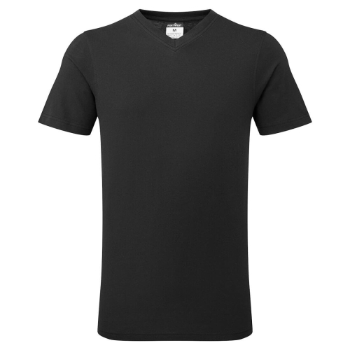 Majica V-Neck Cotton Crna XXL PORTWEST B197BKRXXL