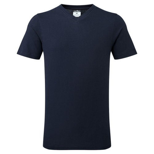Majica V-Neck Cotton Navy XXL PORTWEST B197NARXXL