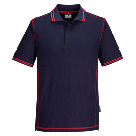 Polo majica Essential Two Tone Navy/Crvena S PORTWEST B218NRES