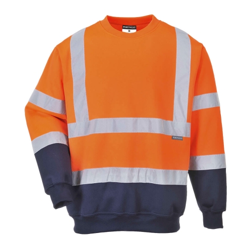 Majica Hi-Vis Contrast Narančasta/Navy 4XL PORTWEST B306ONR4XL Majica Hi-Vis Contrast Narančasta/Navy 4XL PORTWEST B306ONR4XL