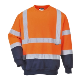 Majica Hi-Vis Contrast Narančasta/Navy XXL PORTWEST B306ONRXXL