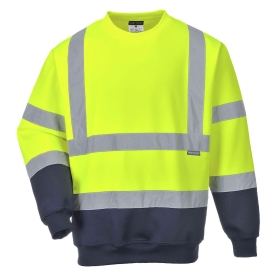 Majica Hi-Vis Contrast Yellow/Navy 4XL PORTWEST B306YNR4XL