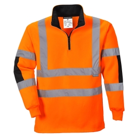 Majica Xenon Hi-Vis Rugby Narančasta 4XL PORTWEST B308ORR4XL