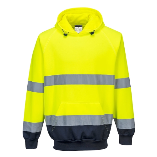 Majica s kapuljačom Hi-Vis Contrast Yellow/Navy S PORTWEST B316YNRS Majica s kapuljačom Hi-Vis Contrast Yellow/Navy S PORTWEST B316YNRS