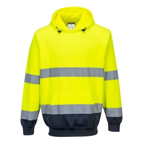 Majica s kapuljačom Hi-Vis Contrast Yellow/Navy M PORTWEST B316YNRM