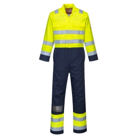 Kombinezon Bizflame Work Hi-Vis Anti-Static Yellow/Navy XXXL PORTWEST BIZ7YNRXXXL