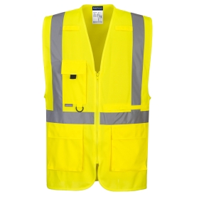 Prsluk Hi-Vis Tablet Pocket Executive  Žuta 4XL PORTWEST C357YER4XL