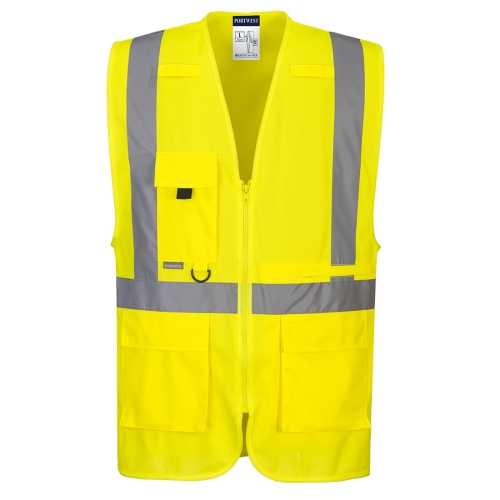 Prsluk Hi-Vis Tablet Pocket Executive Žuta 4XL PORTWEST C357YER4XL Prsluk Hi-Vis Tablet Pocket Executive Žuta 4XL PORTWEST C357YER4XL