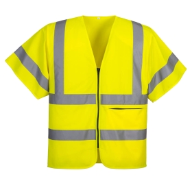 Prsluk Hi-Vis Band and Brace Zip S/S  Žuta M PORTWEST C372YERM