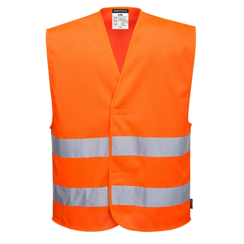 Prsluk Hi-Vis Mesh Two Band Narančasta XX/3X PORTWEST C374ORRXX/3X Prsluk Hi-Vis Mesh Two Band Narančasta XX/3X PORTWEST C374ORRXX/3X