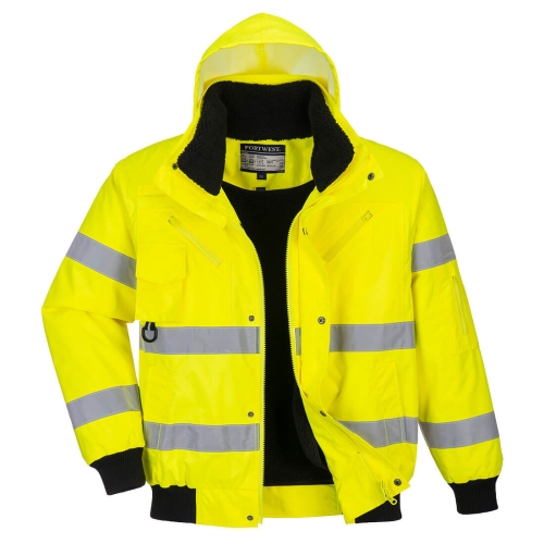 Jakna Hi-Vis Bomber 3 u 1 Žuta L PORTWEST C467YERL