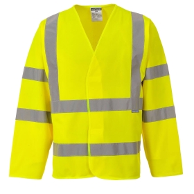 Prsluk s rukavima Hi-Vis Band and Brace  L/S  Žuta L/XL PORTWEST C473YERL/XL
