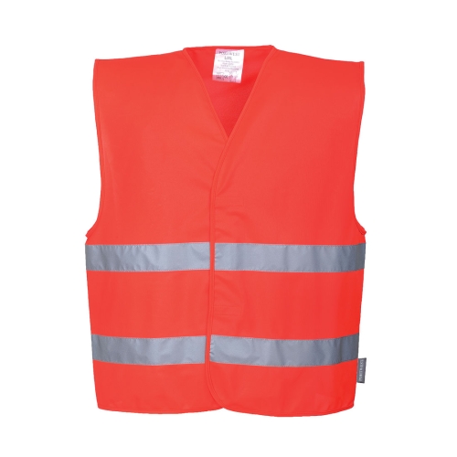 Prsluk Hi-Vis Two Band Crvena S/M PORTWEST C474RERS/M Prsluk Hi-Vis Two Band Crvena S/M PORTWEST C474RERS/M