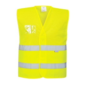Prsluk Hi-Vis Half Mesh Two Band  Žuta S/M PORTWEST C494YERS/M