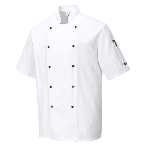 Jakna Kent Chefs S/S White XXL PORTWEST C734WHRXXL