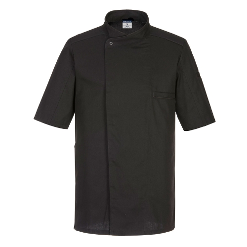 Jakna Surrey Chefs S/S Crna XXXL PORTWEST C735BKRXXXL